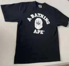 A BATHING APE ブラック Tシャツ Mサイズ