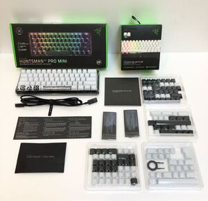 【美品】レイザー Razer Huntsman V3 Pro Mini ゲーミングキーボード 英語配列 通電確認済み