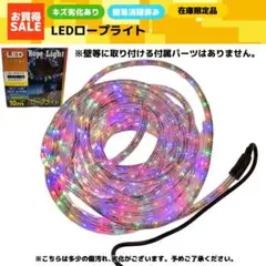 LEDロープライト10m