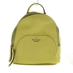 ケイトスペード KATE SPADE ミニ レザーリュック バックパック ロゴ 黄 イエロー WKRU5946 /KP ■OS レディース