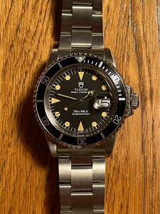 TUDOR ヴィンテージカスタム Ref.79090 盾サブ OH済 予備5連ジュビリーブレス付+NATO付