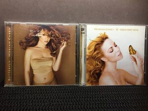 Mariah Carey 2タイトル　BUTTERFLY☆GREATEST HITS　輸入盤　訳あり