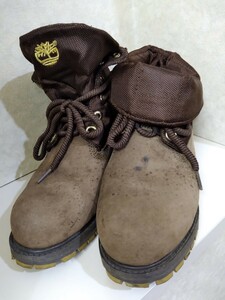 ティンバーランドTimberlandレースアップブーツ26.0US8.0ブラウンｘゴールド