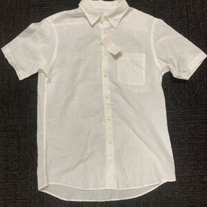 新品ユニクロUNIQLOボタンシャツL