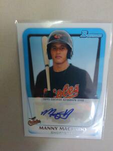 】Topps 2010 Bowman】BPA-MM/Manny Machado●Prospect Auto