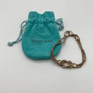 TIFFANY&Co. ティファニー ブレスレット ダブルロープ シルバー925 アクセサリー P79