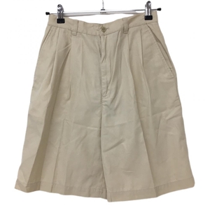 パーリーゲイツ キュロットスカート ライトベージュ シンプル CHINOS レディース 2(L) ゴルフウェア PEARLY GATES