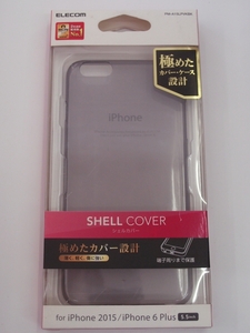 ■iPhone6s(6)Plus用シェルカバー/極み■PM-A15LPVKBK