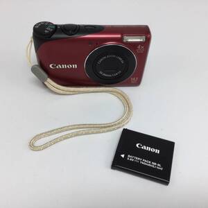 EE43■【通電/動作/精度未確認】Canon キャノン PowerShot A2200 PC1585 コンパクトデジタルカメラ ※バッテリー付 現状品 ジャンク品