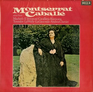 英DECCA SXL-R6825モンセラート・カバリエ Montserat Caballe arias＊＊＊