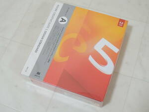 A-05385●Adobe Creative Suite 5 Design Standard Mac 日本語版(CS5 Photoshop Illustrator InDesign Acrobat 9 Pro)