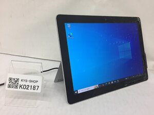 ジャンク/1円/Microsoft Surface Go Model 1824/Pentium Gold 4415Y 1.60GHz/64GB/4GB/10インチ/Windows10 Pro/高速SSD/AC欠品