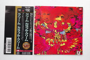 ★ CREAM　「Disraeli Gears」　クリーム「カラフル・クリーム」 　帯付き