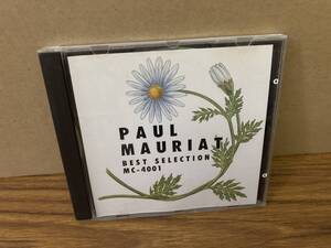 ポール・モーリア　CD PAUL MAURIAT/BEST SELECTION MC-4001/CD七