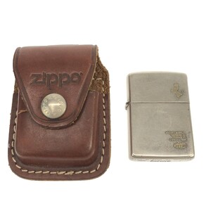 【希少 Zippo】Ferrari MAGNETI MARELLI 1992年製 サイドロゴ フェラーリ マニエッティ マレリ 跳ね馬 レザーケース ジッポ 喫煙具 J1349