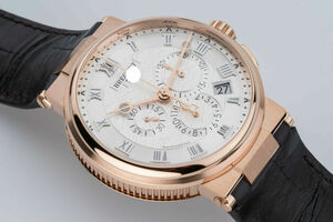 ★BREGUET★ブレゲ MARINE　 CHRONOGRAPHマリーン クロノグラフ　K18ローズゴールド最高級腕時計！！大変希少！！ 