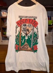 チカーノ！ 90sくらい メキシカン ギャング Tシャツ L サイズくらい VINTAGE ビンテージ チョロ ローライダー 西海岸 