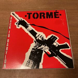 日本盤 TORME Back To Babylon Bernie Torme　 YA トーメ SP25-5252