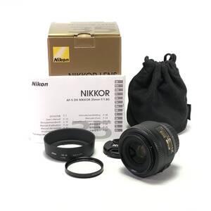 Nikon AF-S DX NIKKOR 35mm F1.8 G ニコン 単焦点 レンズ 25A ヱ2