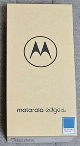 新品未使用　MOTOROLA edge 40 neo カリビアンブルー 8GB/256GB　XT2307-3