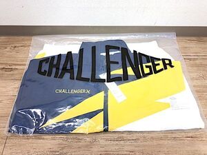 12/199【未使用】 新品未使用 CHALLENGER× Gary YAMAMOTO ウォームアップジャケット ネイビー×イエロー サイズL Warm Up JKT