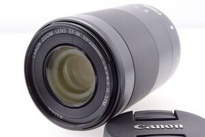 ■美品■ CANON キヤノン 望遠ズームレンズ EF-M55-200mm F4.5-6.3 IS STM グラファイト