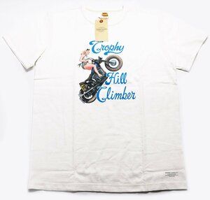 TROPHY CLOTHING (トロフィークロージング) Trophy Hill Climber Crew Tee / ピンナップガールTシャツ TR16SS-211 未使用品 size XL