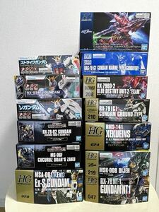 BANDAI HG、RG ガンプラまとめ売り！