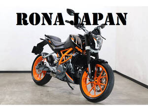 KTM 390デューク 2014モデル 距離：10,488km ETC・ABS 車検：令和7年4月まで 390DUKE 【ローン可】ロナジャパン