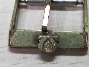 廃業時計店 ジャンク部品 オメガ 男性用尾錠　Vintage OMEGA watch buckle バックル