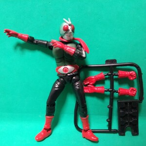 掌動 SHODO 仮面ライダー VS4 仮面ライダー新2号 MASKED RIDER 2 検)KAMEN RIDER 3.75インチ フル可動 昭和 力の2号 一文字隼人 装動 SO-DO