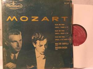 ♪ 米Westminster / WL5145 ♪ Mozart Barylli Skoda モーツァルト バリリ スコダ