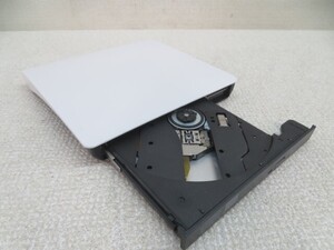 ★ポータブルDVDドライブ ホワイト PC用品 USED 12516★！！