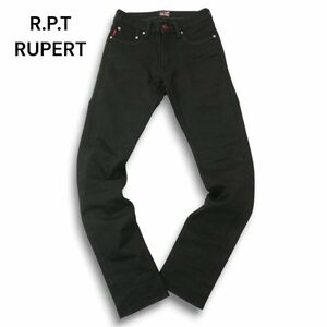 R.P.T RUPERT ルパート 通年★ ストレッチ スキニー ブラック デニム パンツ ジーンズ Sz.S　メンズ 黒　A4B05262_A#R