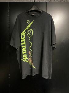 激レア　METALLICA ヴィンテージTシャツ　ブラック　メタリカ　バンドTシャツ　フルーツタグ　