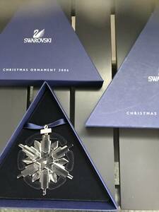 送料込 新品☆スワロフスキー Swarovski 『2006 Christmas オーナメント』 837613