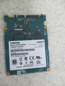 東芝 TOSHIBA THNSNC 128GHSJ ★128GB SSD★mSATA ★NO:FII-59