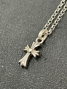 CHROME HEARTS クロムハーツ　CHクロス ベビーファット　ネックレス　シルバー925 ペンダントトップ チャーム　インボイス無し