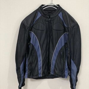 ◇南海部品 NANKAI メッシュジャケット バイクウェア ブラック Lサイズ