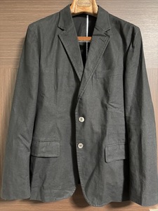 美品　COMME des GARCONS HOMME(コムデギャルソンオム)　テーラードジャケット/SS/ウール/BLK/HC-J107