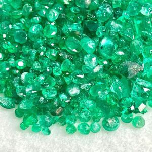 1円〜!!小粒!!◆天然エメラルドおまとめ22ct◆j 約4.4g ルース 裸石 宝石 ジュエリー jewelry emerald ベリル w3ヤ23