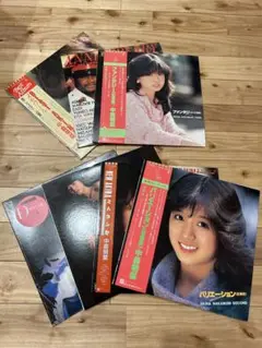 中森明菜 LPレコードセット ファンタジー バリエーション