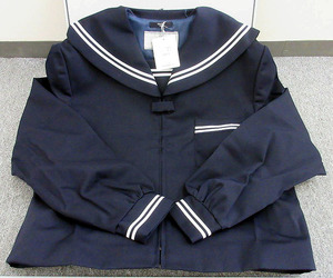 ★ラスト2着★女子中学生制服★青森県外ヶ浜町立三厩中学校★冬服セーラー服★165A or 170Aサイズ★未使用新品★富士ヨット★a