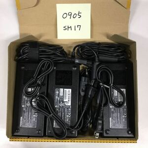 （0905SM17）送料無料/中古/TOSHIBA 東芝 トウシバ/PA3717U-1ACA(ADP-120ZB AB)/19V/6.32A/純正 ACアダプタ 3個セット