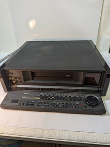 Panasonic/パナソニック S-VHSビデオデッキ/NV-V8000/コンパチブル/Hi-Fi 現状 部品取り ジャンク ビデオデッキ