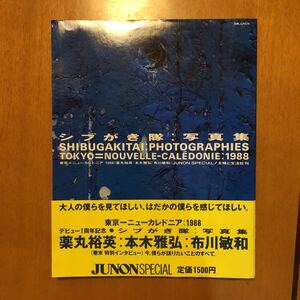 値下げ！ 初版・帯付き シブがき隊 写真集 別冊JUNON 薬丸裕英 本木雅弘 布川敏和