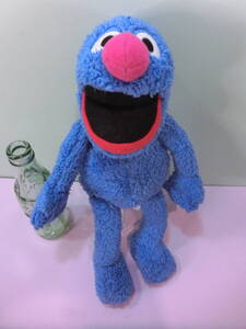 セサミストリート◆グローバー ぬいぐるみ人形 38cm KOHL’S製 マペッツ SESAME STREET Vintage Grover stuffed animal