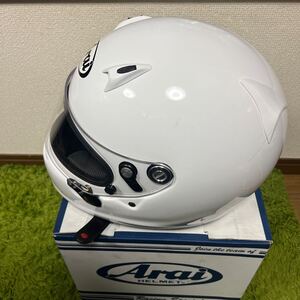 ★レーシングカート　Arai SK-6 ヘルメット　61-62cm 使用1回のみ★