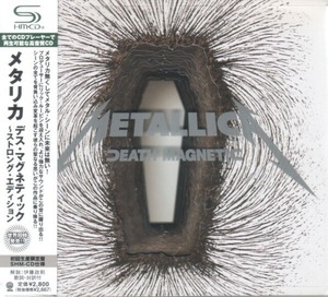 ＊中古SHM-CD METALLICAメタリカ/DEATH MAGNETIC 2008年作品9th国内初回限定盤仕様 クリアシート付き メガデス アンスラックス スレイヤー