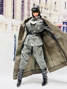 軍服＋コート セット 1/6サイズ TBLeague ファイセン シームレス フィギア オビツ アゾン ジェニー バービー ドール 服 リカ マテル